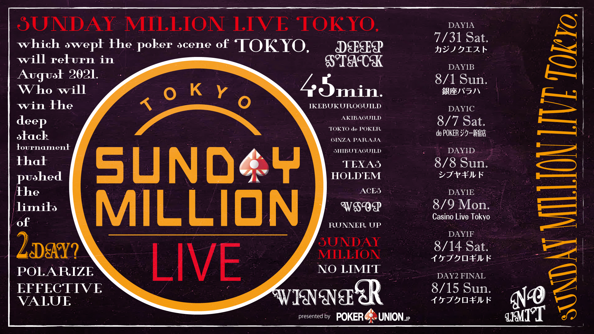 SUNDAY MILLION LIVE TOKYO – 2021 SUMMER –